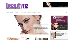 Desktop Screenshot of beautynzmag.co.nz